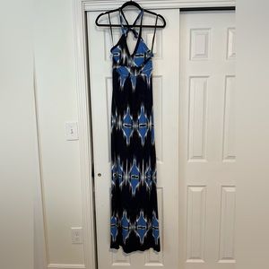 Halter maxi dress by Banana Republic